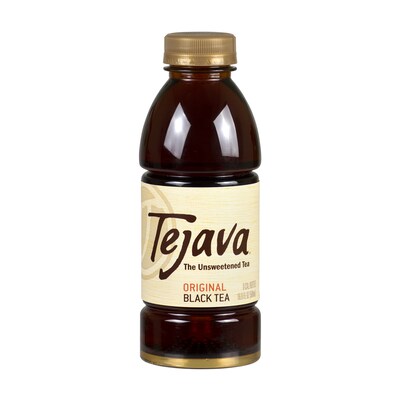 Tejava Original Unsweetened Black Tea, 16.9 Fl. oz., 12/Pack (313-00005)