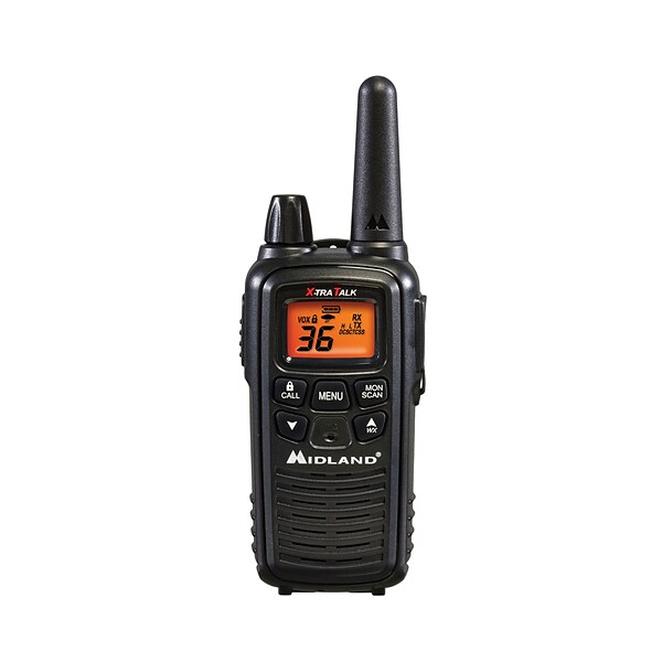 Midland FRS License Free Business LXT600BBX4 Two Way Radio Bundle, Black, 8/Pack