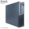 Lenovo ThinkCentre M81 Small Form Factor Refurbished Desktop Computer, Intel Core i3-2100 3.1GHz, 8GB RAM, 240GB SSD