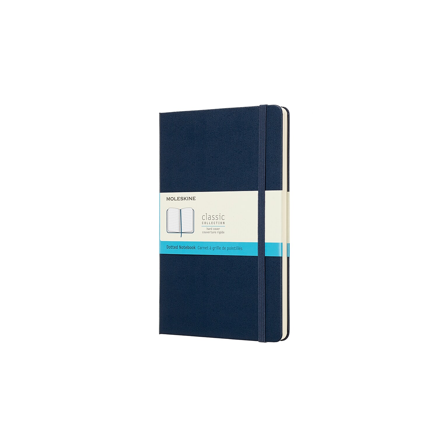 Moleskine Classic Professional Notebooks, 5 x 8.25, Dotted, Blue (715437)