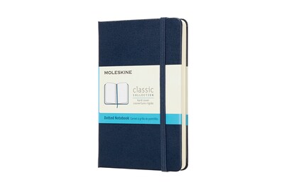 Moleskine Pocket, Dotted, Blue Sapphire, Hard Cover (715338)