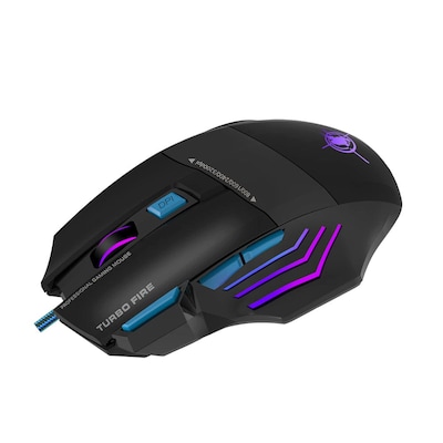 SaharaCase Axis Pro Ergonomic Optical USB-A Gaming Mouse, Black (KB70)