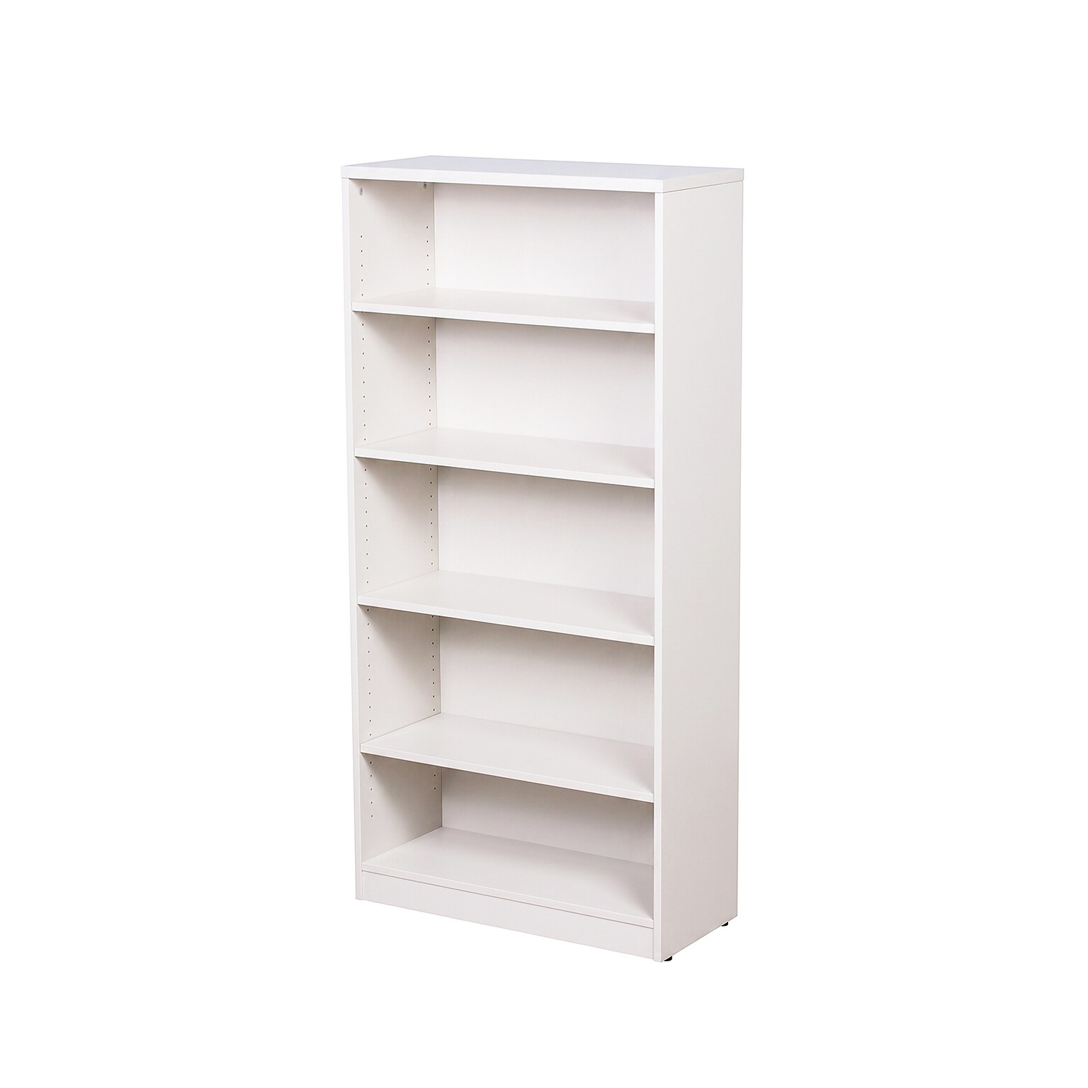 Boss Office Products 65.5 5-Shelf Bookcase, White (N158-WT)