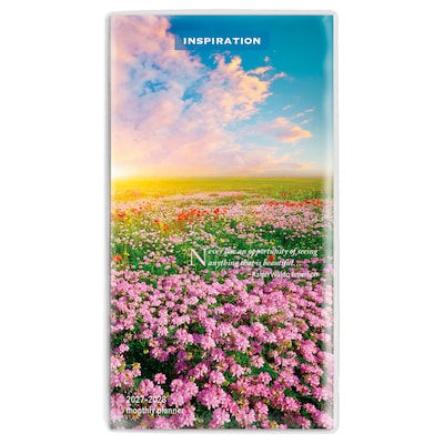 2027-2028 BrownTrout Inspiration 3.5 x 6.5 Monthly Planner (9798330710201)