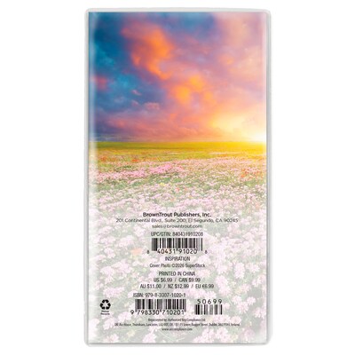 2027-2028 BrownTrout Inspiration 3.5 x 6.5 Monthly Planner (9798330710201)