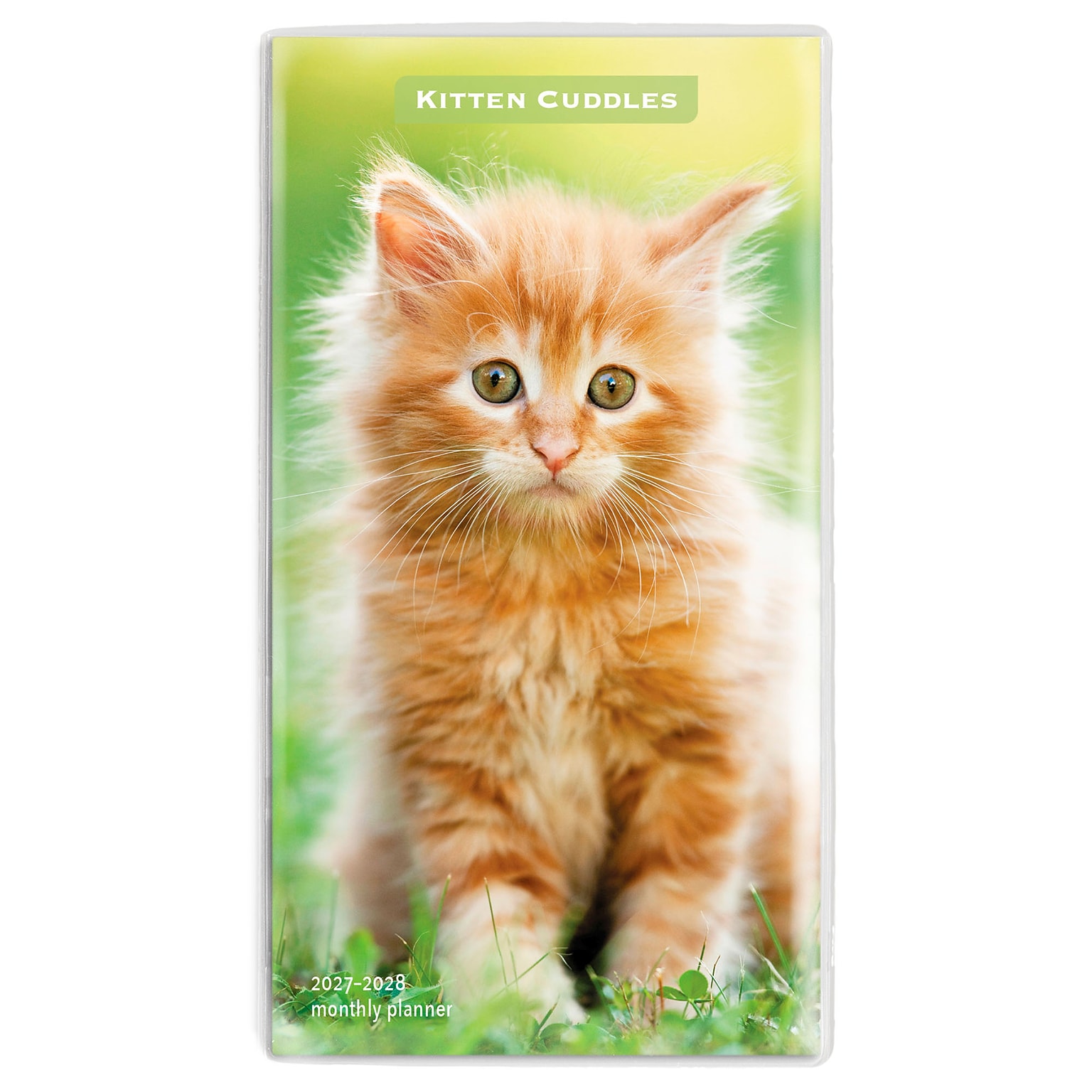 2027-2028 BrownTrout Kitten Cuddles 3.5 x 6.5 Monthly Planner (9798330710225)