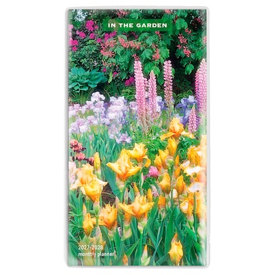 2027-2028 BrownTrout In the Garden 3.5 x 6.5 Monthly Planner (9798330710171)