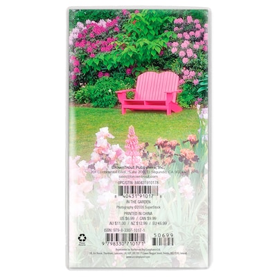 2027-2028 BrownTrout In the Garden 3.5 x 6.5 Monthly Planner (9798330710171)