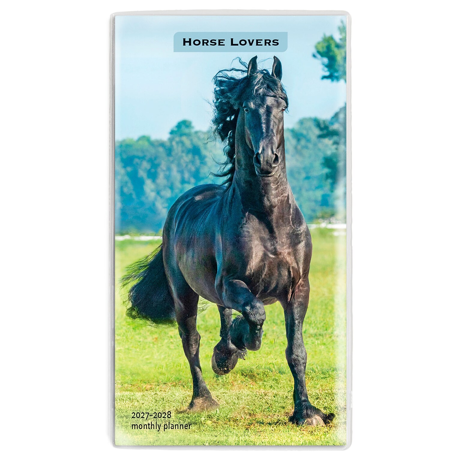 2027-2028 BrownTrout Horse Lovers 3.5 x 6.5 Monthly Planner (9798330710256)