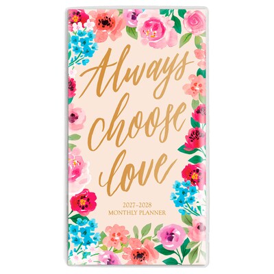 2027-2028 BrownTrout Bonnie Marcus 3.5 x 6.5 Monthly Planner (9798330713073)
