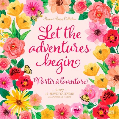 2027 BrownTrout Bonnie Marcus 12 x 12 Monthly Wall Calendar (9798330715008)