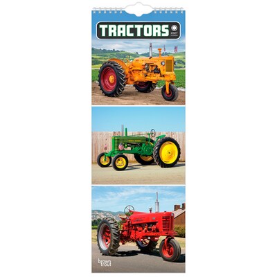 2027 BrownTrout Tractors 5.7 x 16.5 Monthly Slimline Wall Calendar (9798330710270)