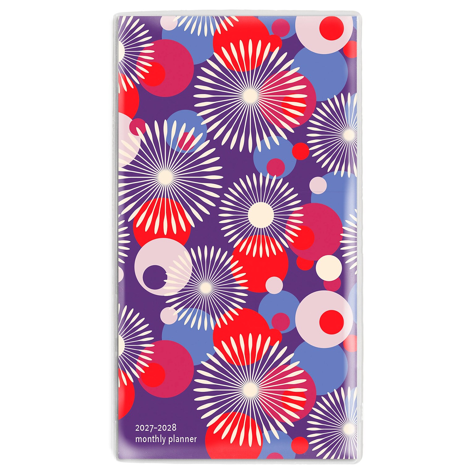 2027-2028 BrownTrout Vintage Blooms 3.5 x 6.5 Monthly Planner (9798330710195)