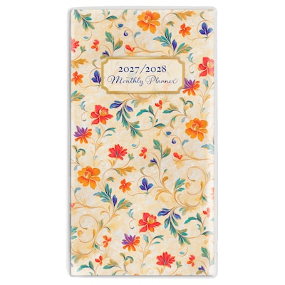 2027-2028 BrownTrout Tuscan Delight 3.5 x 6.5 Monthly Planner (9798330710188)