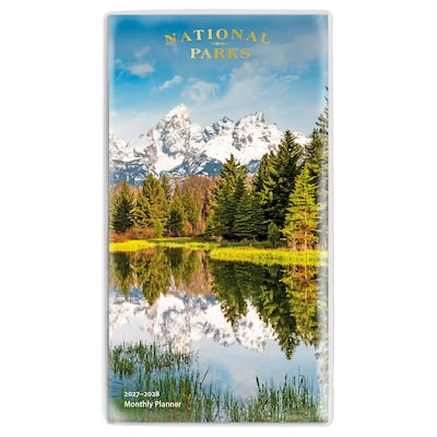 2027-2028 BrownTrout National Parks 3.5 x 6.5 Monthly Planner (9798330710133)