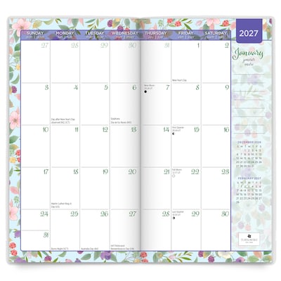 2027-2028 BrownTrout House of Turnowsky 3.5" x 6.5" Monthly Planner (9798330713462)