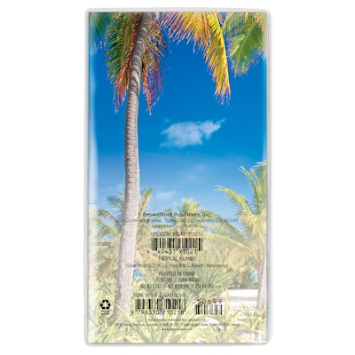 2027-2028 BrownTrout Tropical Islands 3.5 x 6.5 Monthly Planner (9798330710218)