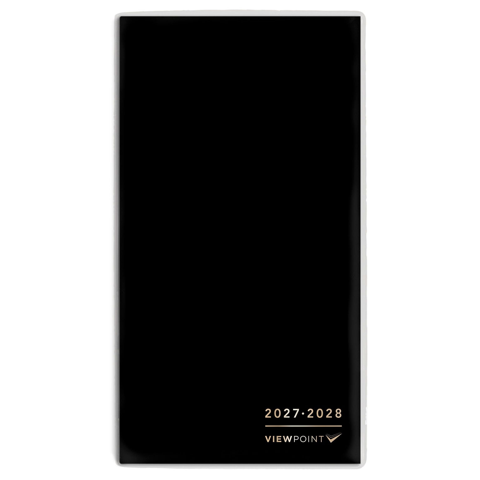 2027-2028 BrownTrout ViewPoint 3.5 x 6.5 Monthly Planner, Black (9798330710263)