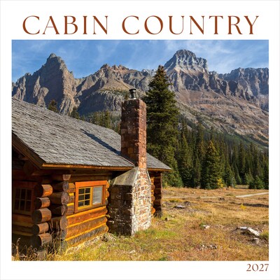 2027 BrownTrout Cabin Country 12 x 12 Monthly Wall Calendar (9781525617225)
