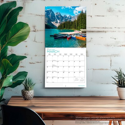 2027 BrownTrout Cabin Country 12" x 12" Monthly Wall Calendar (9781525617225)
