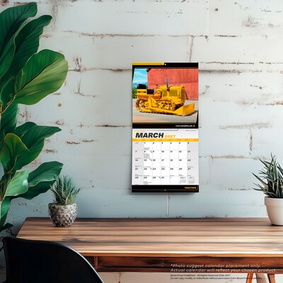 2027 BrownTrout Tractors 7" x 7" Monthly Wall Calendar (9798330709564)