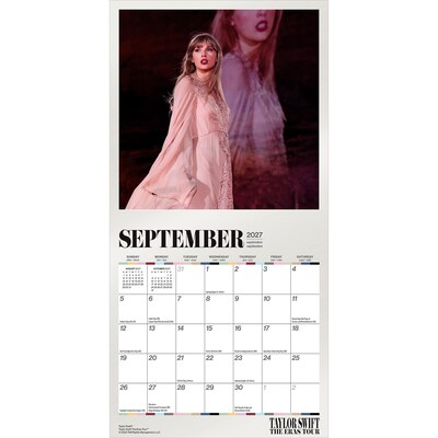 2027 BrownTrout Taylor Swift 7" x 7" Monthly Wall Calendar (9798330713394)