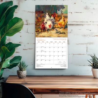 2027 BrownTrout Canadian Impressionists AGO 12" x 12" Monthly Wall Calendar (9781525617454)