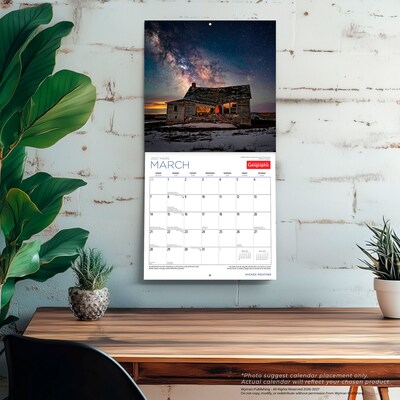 2027 BrownTrout Canadian Geographic Wicked Weather 12" x 12" Monthly Wall Calendar (9781525617843)