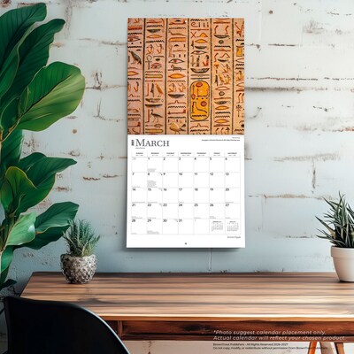 2027 BrownTrout Ancient Egypt 12" x 12" Monthly Wall Calendar (9798330711611)