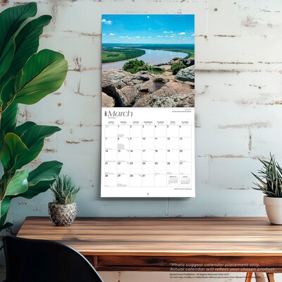 2027 BrownTrout Arkansas Wild & Scenic 12" x 12" Monthly Wall Calendar (9798330714070)