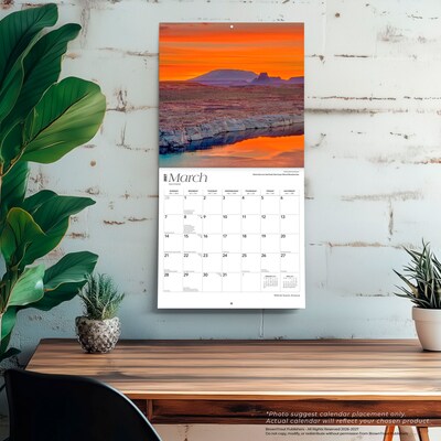 2027 BrownTrout Arizona Wild & Scenic 12" x 12" Monthly Wall Calendar (9798330710386)