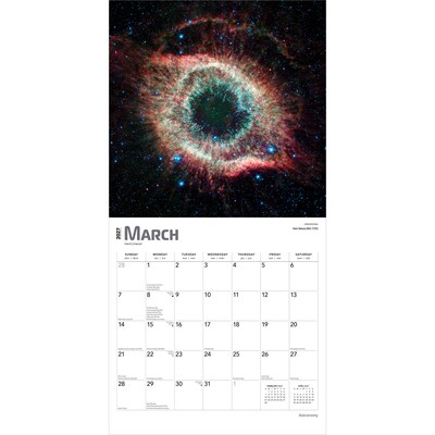 2027 BrownTrout Astronomy 12" x 12" Monthly Wall Calendar (9798330711536)