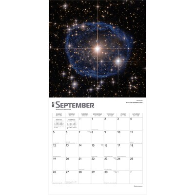 2027 BrownTrout Astronomy 12" x 12" Monthly Wall Calendar (9798330711536)