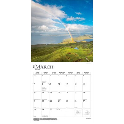 2027 BrownTrout Blessings 12" x 12" Monthly Wall Calendar (9798330711475)