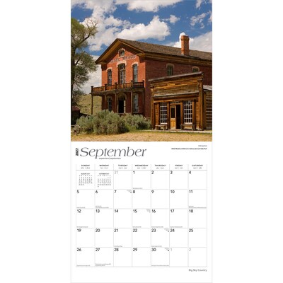 2027 BrownTrout Montana Places 12" x 12" Monthly Wall Calendar (9798330710409)
