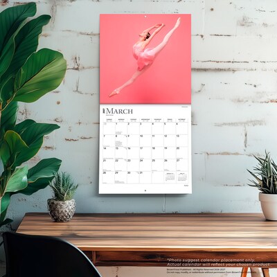 2027 BrownTrout Ballet 12" x 12" Monthly Wall Calendar (9798330711116)