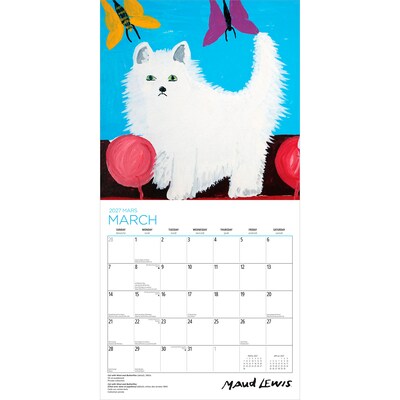 2027 BrownTrout Maud Lewis AGNS 12" x 12" Monthly Wall Calendar (9781525617546)