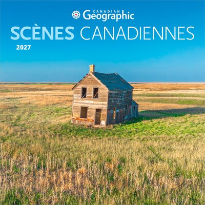 2027 BrownTrout Canadian Geographic Scenes 12 x 12 Monthly Wall Calendar (9781525617416)