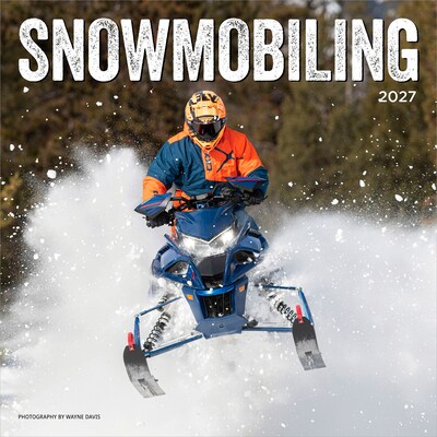 2027 BrownTrout Snowmobiling 12 x 12 Monthly Wall Calendar (9781525617768)