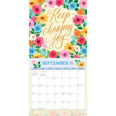 2027 BrownTrout Bonnie Marcus 12" x 12" Monthly Wall Calendar (9798330713080)