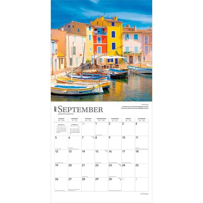2027 BrownTrout France 12" x 12" Monthly Wall Calendar (9798330711635)