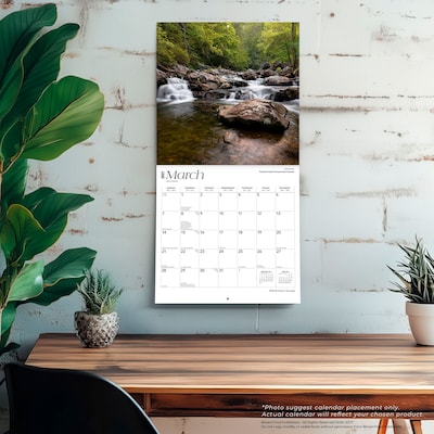 2027 BrownTrout Georgia Wild & Scenic 12" x 12" Monthly Wall Calendar (9798330710546)