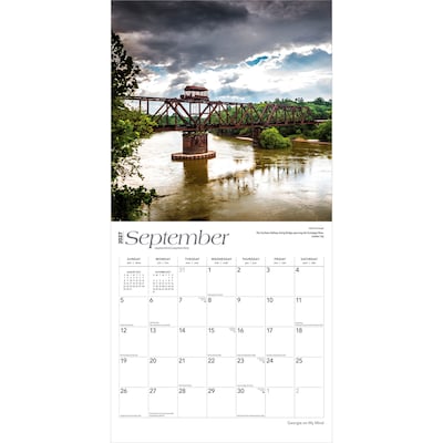 2027 BrownTrout Georgia on My Mind 12" x 12" Monthly Wall Calendar (9798330710539)