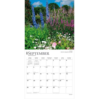 2027 BrownTrout Gardens 12" x 12" Monthly Wall Calendar (9798330711307)