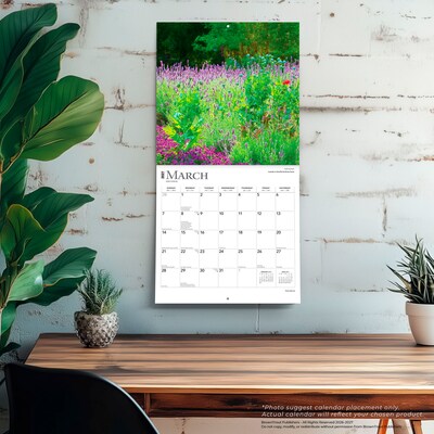 2027 BrownTrout Gardens 12" x 12" Monthly Wall Calendar (9798330711307)