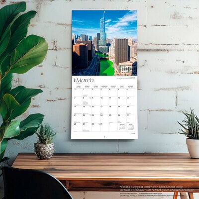 2027 BrownTrout Chicago 12" x 12" Monthly Wall Calendar (9798330711017)