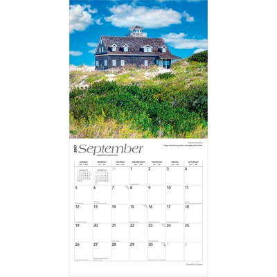 2027 BrownTrout Carolina Coast 12" x 12" Monthly Wall Calendar (9798330710454)