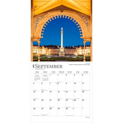 2027 BrownTrout Germany 12" x 12" Monthly Wall Calendar (9798330714858)