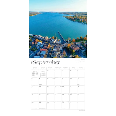 2027 BrownTrout New York Places 12" x 12" Monthly Wall Calendar (9798330710492)