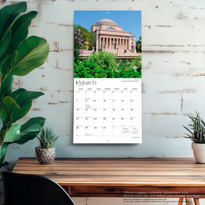 2027 BrownTrout New York Places 12" x 12" Monthly Wall Calendar (9798330710492)